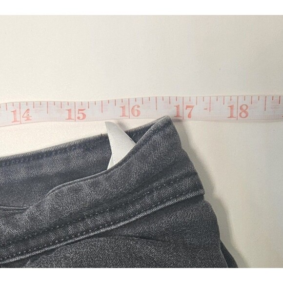 Levi's 529 Curvy Skinny Leg Denim Jeans Black Women Size 14 Mid Rise Modern - Picture 5 of 8